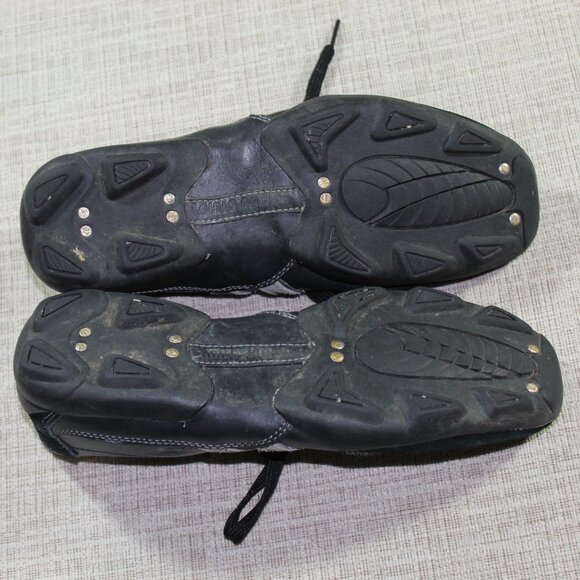 Sketchers Size 7.5 Black Leather Upper Sneakers - Picture 6 of 6